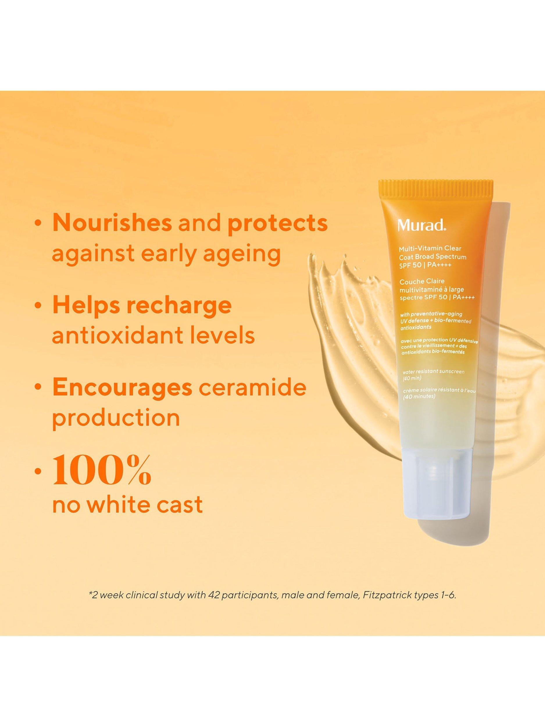 Product image 5 of 7, which shows Murad Multi-Vitamin Clear Coat SPF 50, 50ml