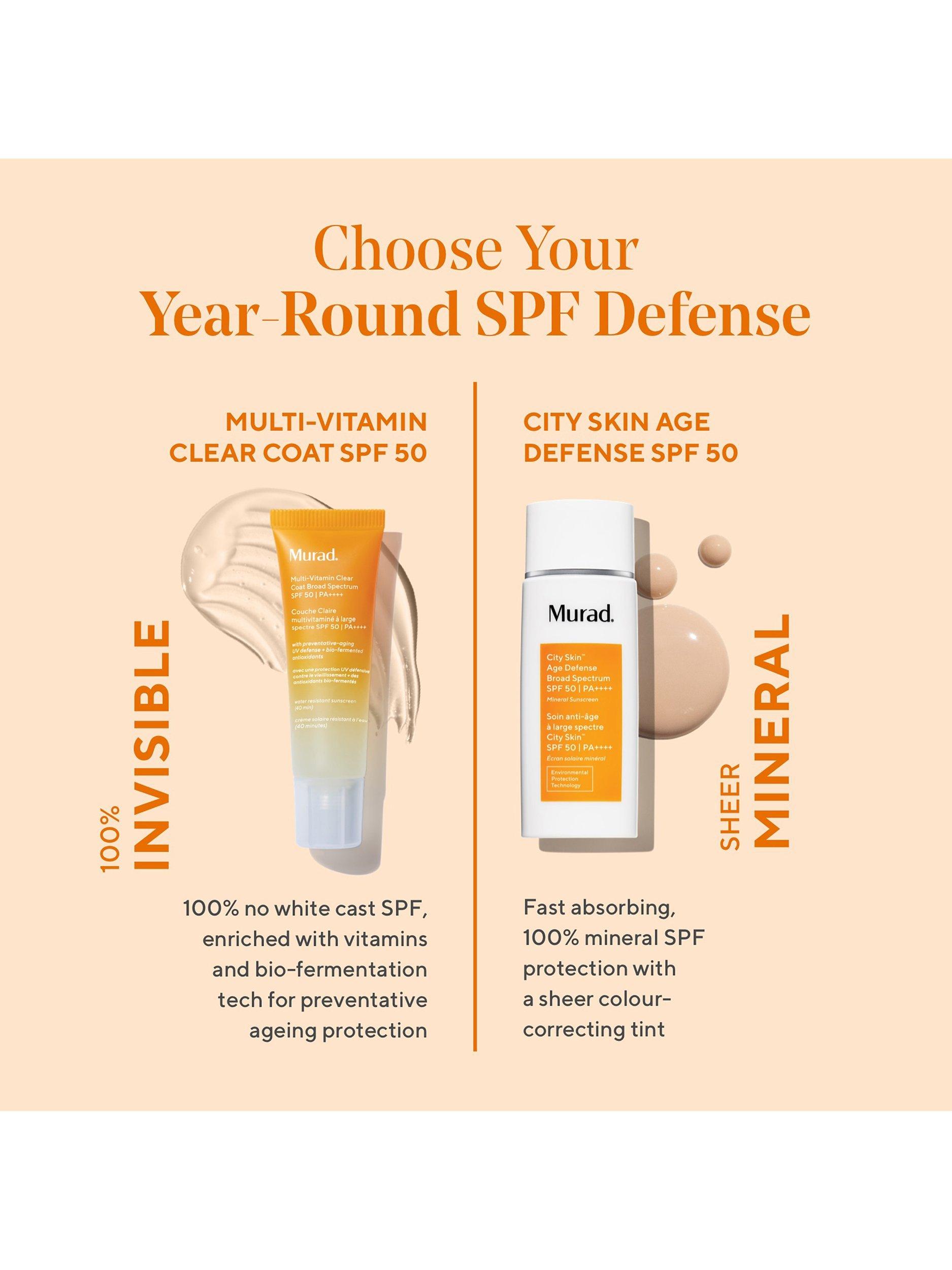 Product image 6 of 7, which shows Murad Multi-Vitamin Clear Coat SPF 50, 50ml