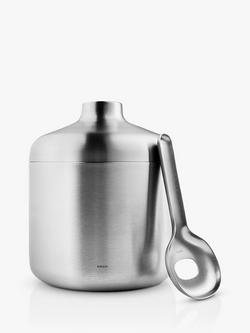 Eva Solo Liquid Lounge Ice Bucket, Brushed Steel, Brushed Steel