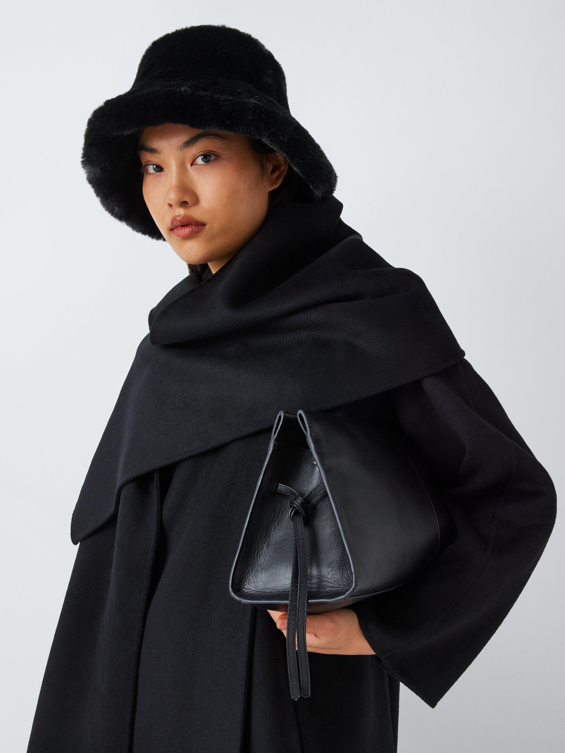John Lewis Faux Fur Bucket Hat