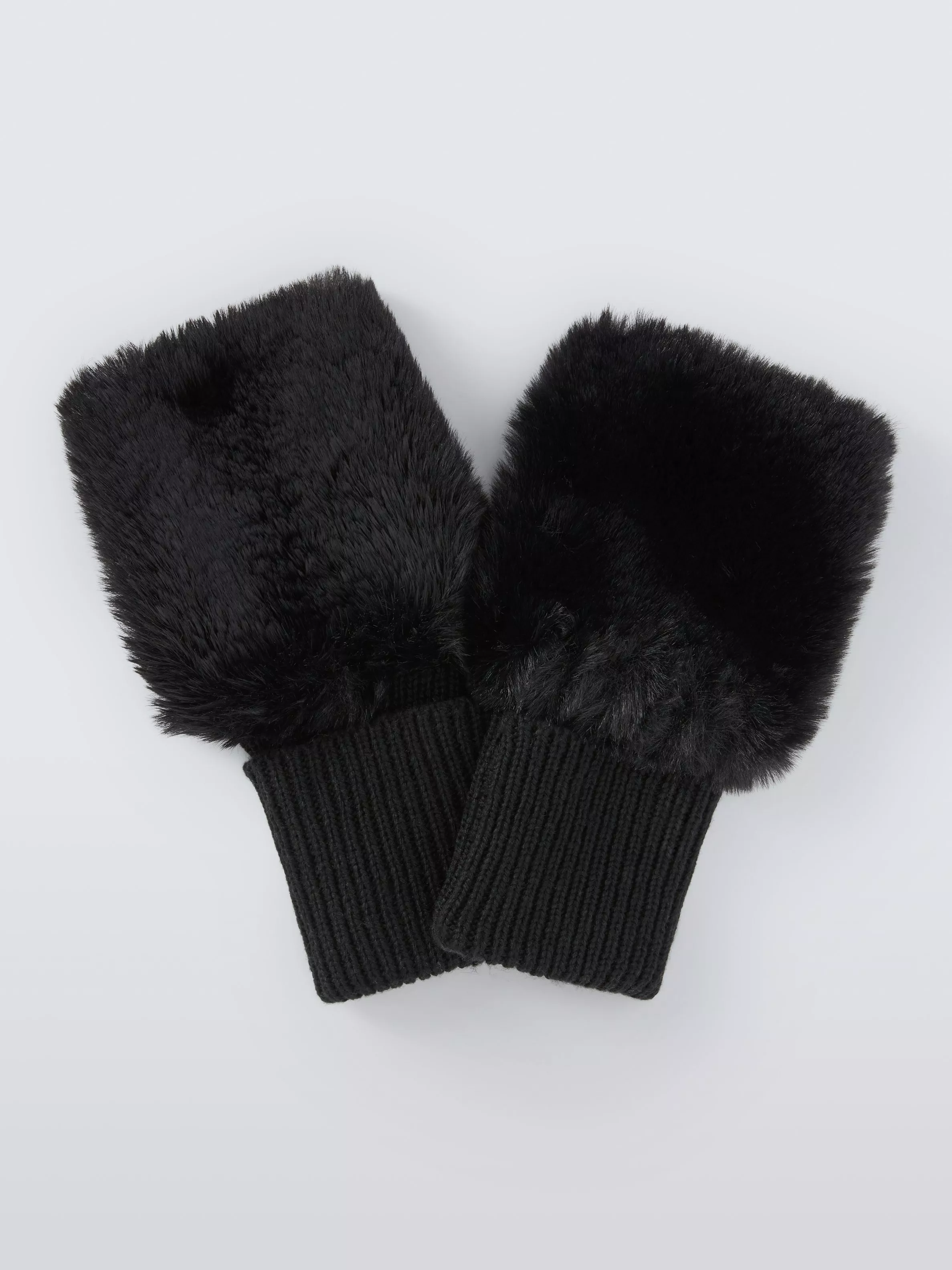 Long fur gloves online