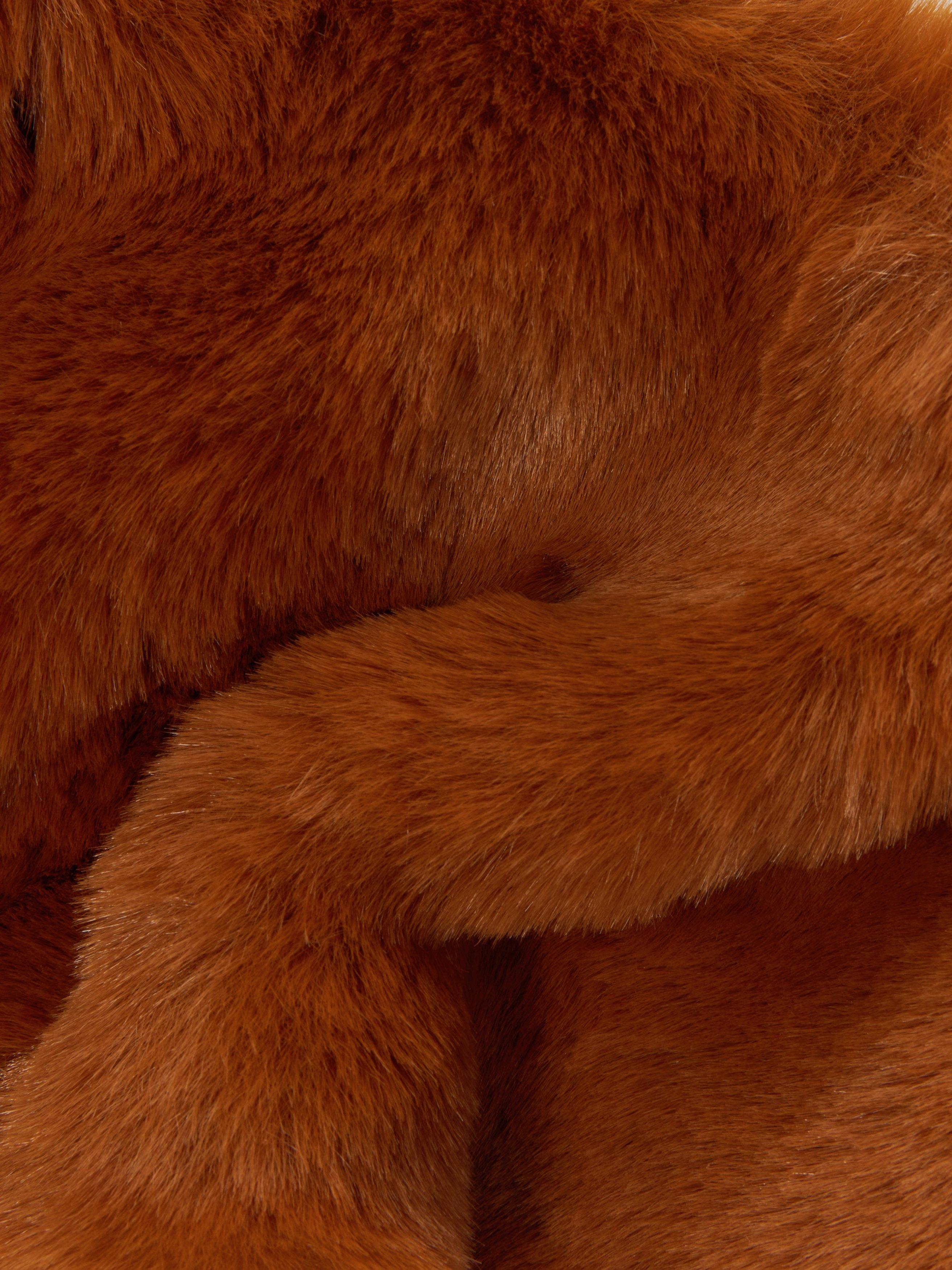 Product image 3 of 4, which shows John Lewis Large Faux Fur Collar Scarf