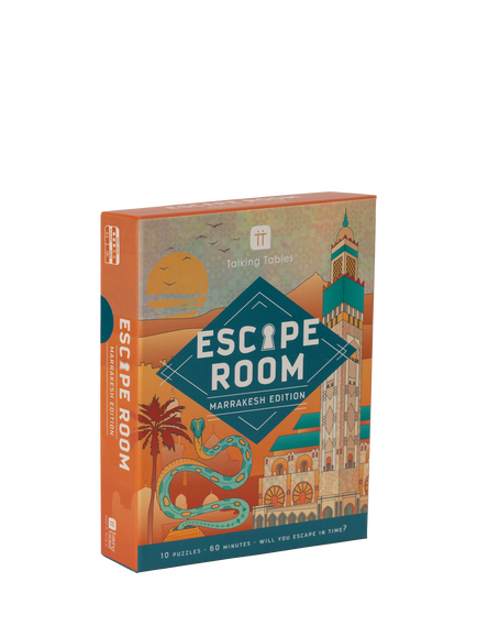 Talking Tables Marrakesh Escape Room Board Game, 