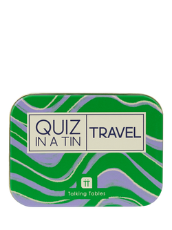 Talking Tables Tin Travel Quiz Game, 