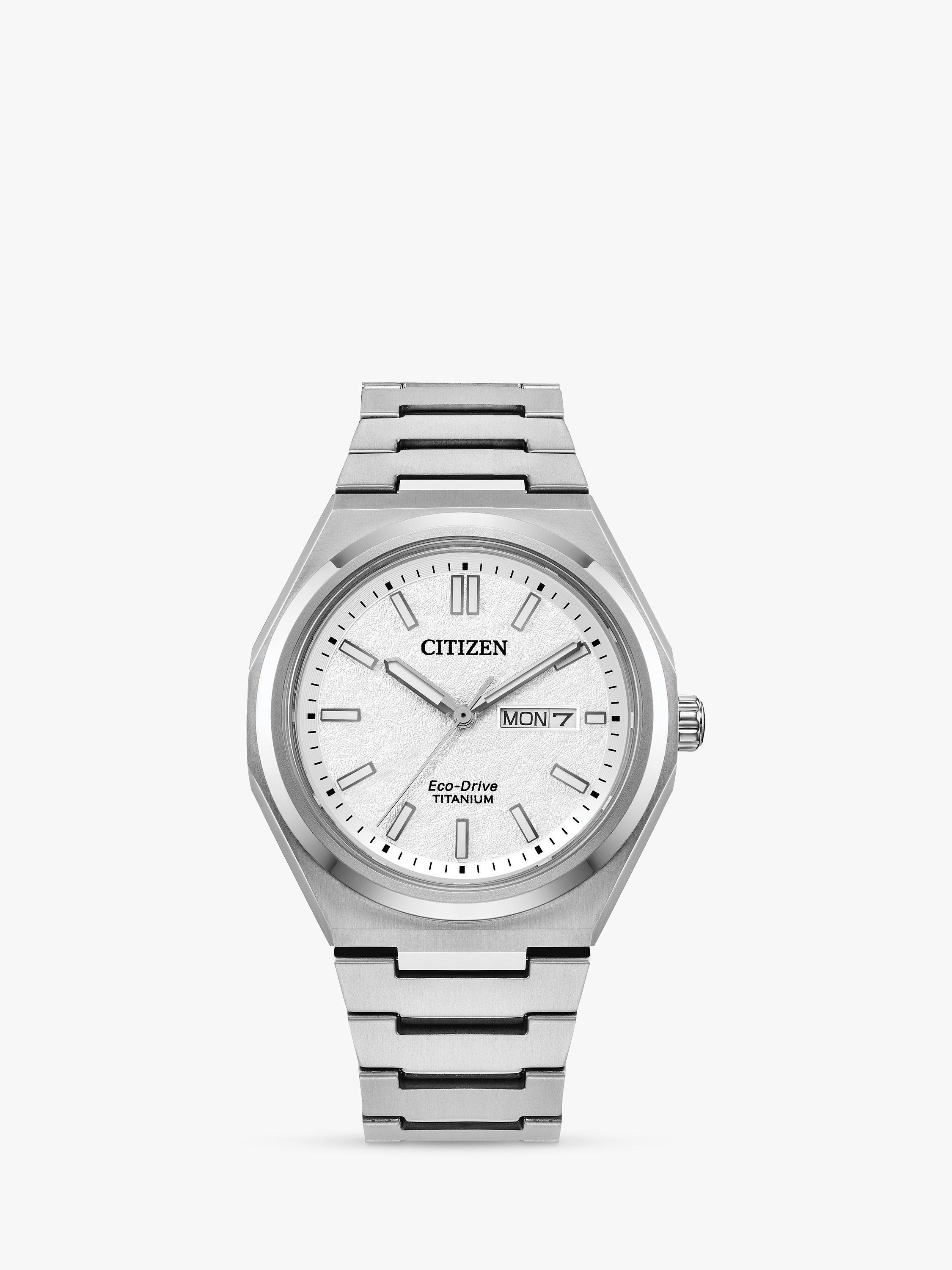 Citizen Men s Zenshin Super Titanium Eco Drive Bracelet Strap Watch