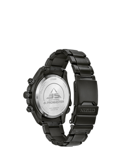 Citizen JV1008-63E Men's Promaster Land Chronograph Bracelet Strap Watch, Grey - view 2, Grey