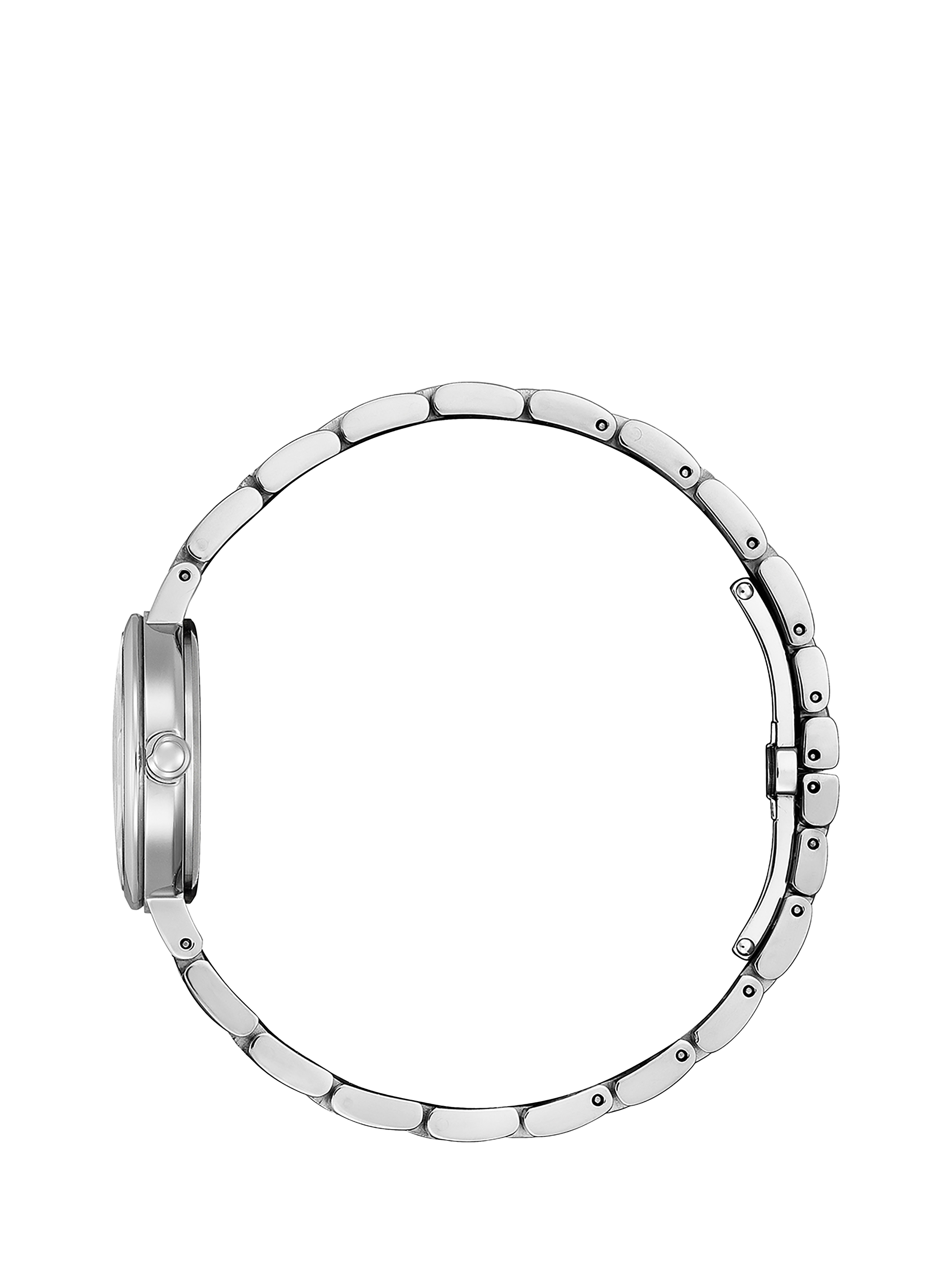 Product image 3 of 5, which shows Citizen Women's L Collection Eco-Drive Bracelet Strap Watch, Silver/Blue EM1163-09X