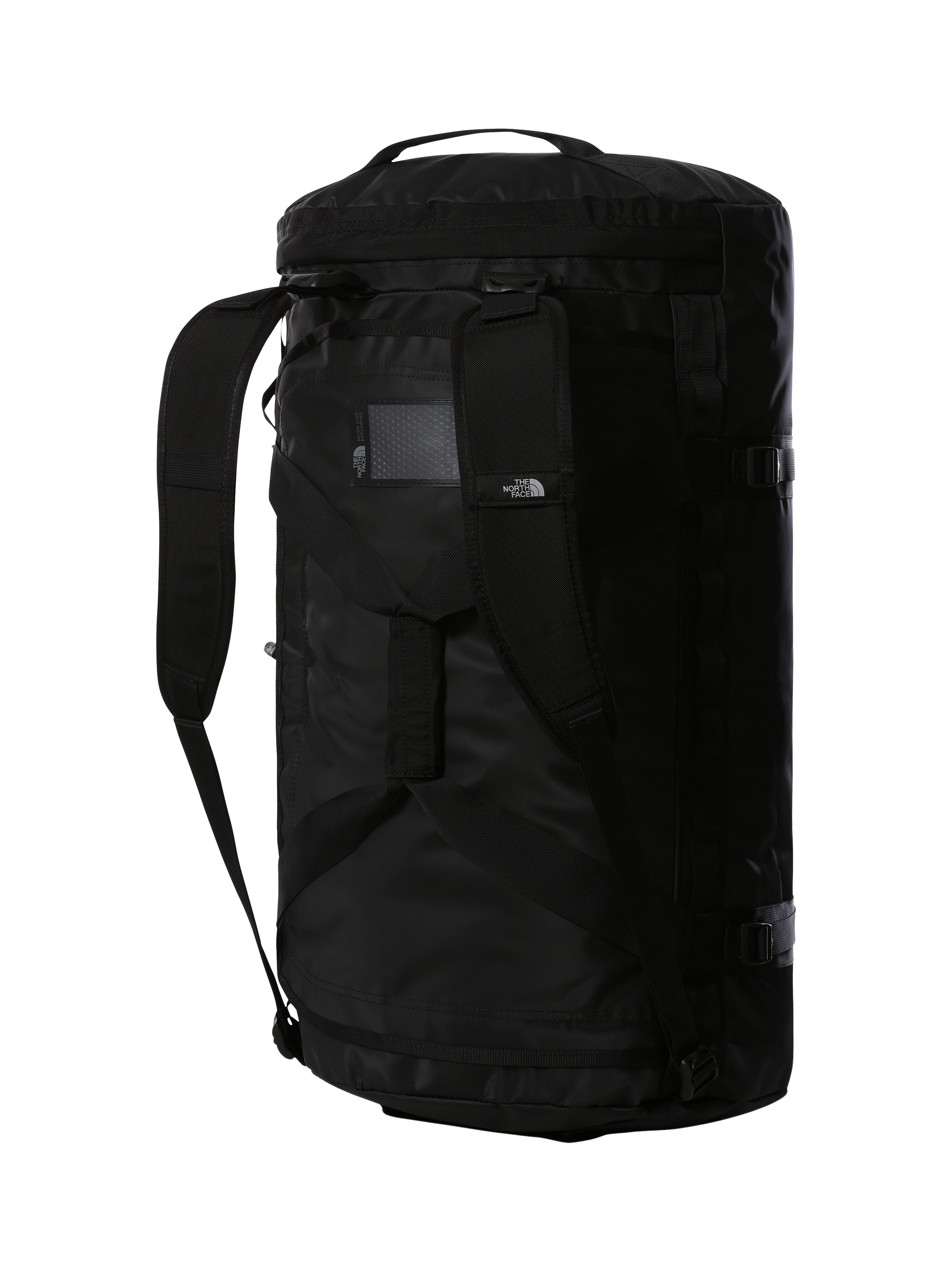 Product image 3 of 6, which shows The North Face Base Camp Duffle Bag, 95L, Black