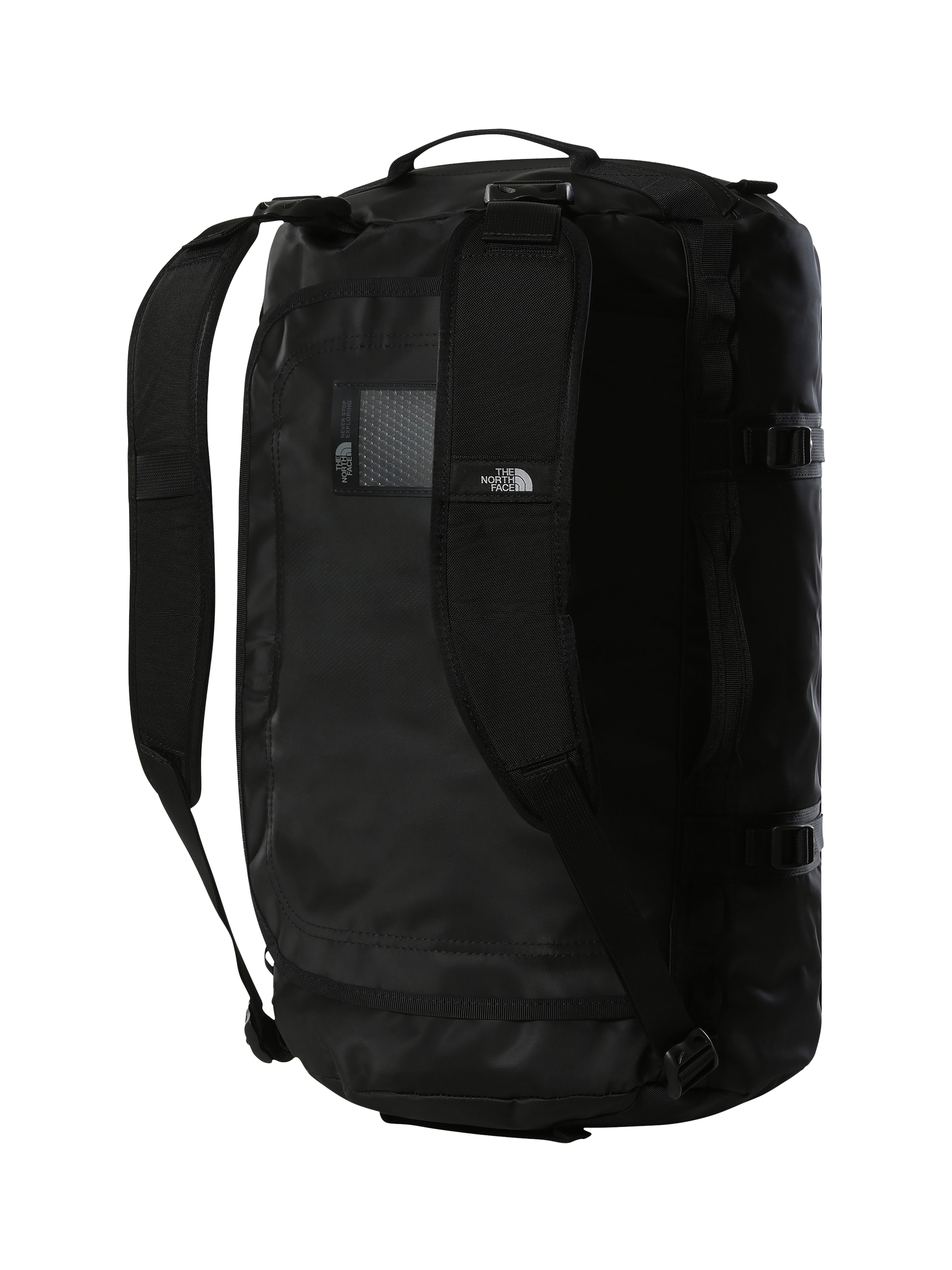 Product image 3 of 7, which shows The North Face Base Camp Duffle Bag, TNF Black/TNF White