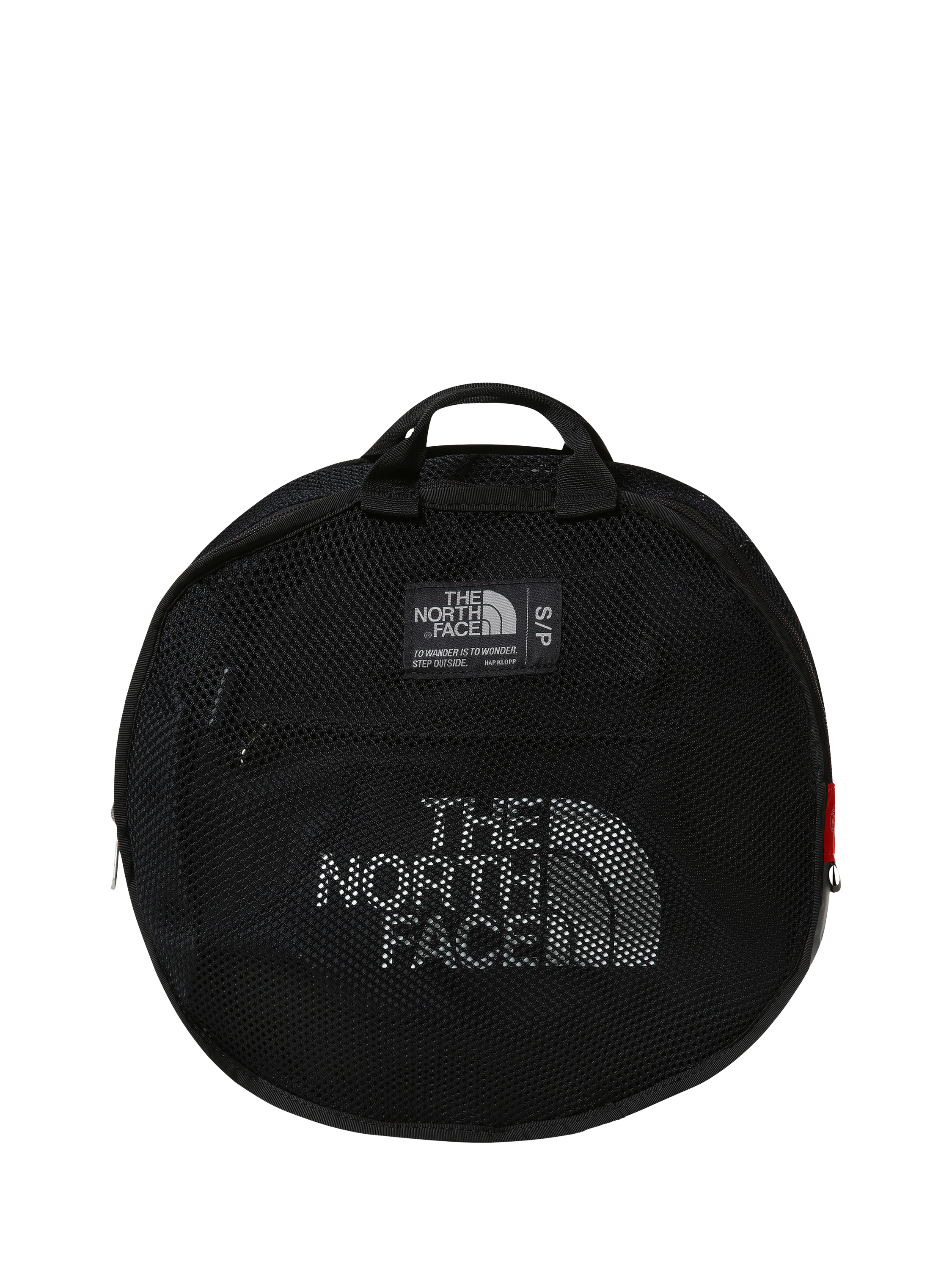 Product image 5 of 7, which shows The North Face Base Camp Duffle Bag, TNF Black/TNF White