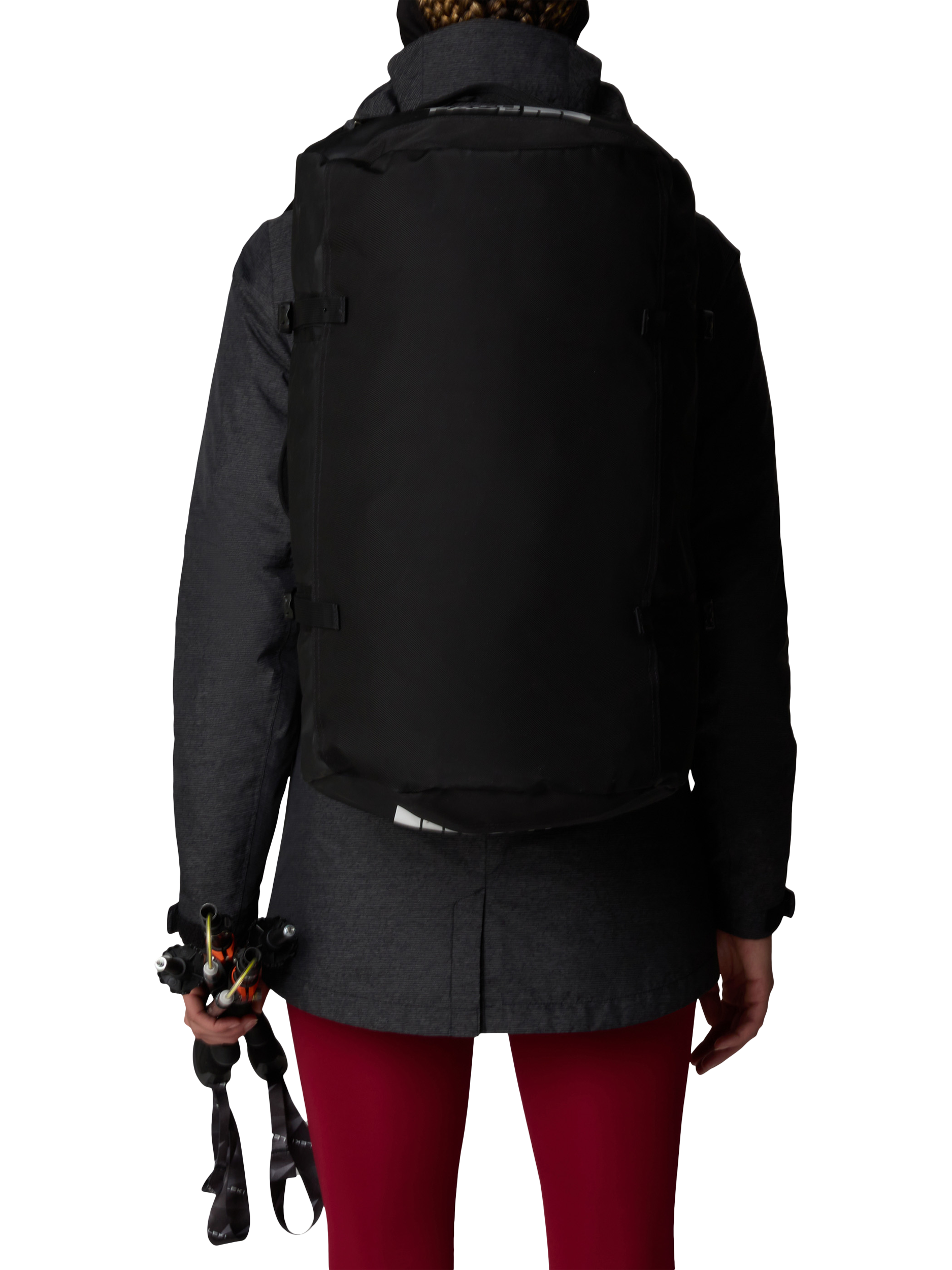 Product image 6 of 7, which shows The North Face Base Camp Duffle Bag, TNF Black/TNF White