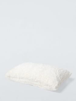 John Lewis Tufted Cushion, White - view 2, 