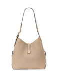 kate spade new york Deco Large Leather Shoulder Bag, Timeless Taupe