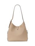 kate spade new york Deco Large Leather Shoulder Bag, Timeless Taupe