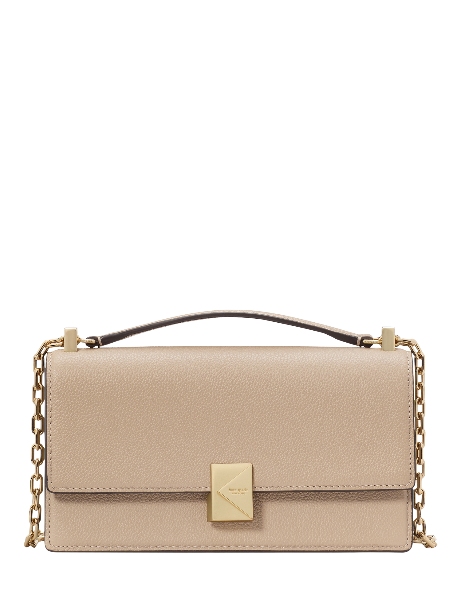 On sale Kate Spade New York Beige Leather Shoulder Bag