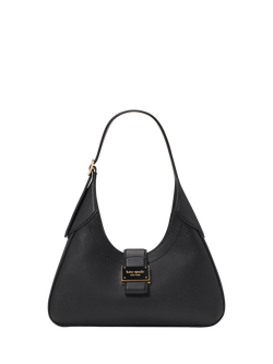 kate spade new york Nouveau Small Leather Shoulder Bag, Black
