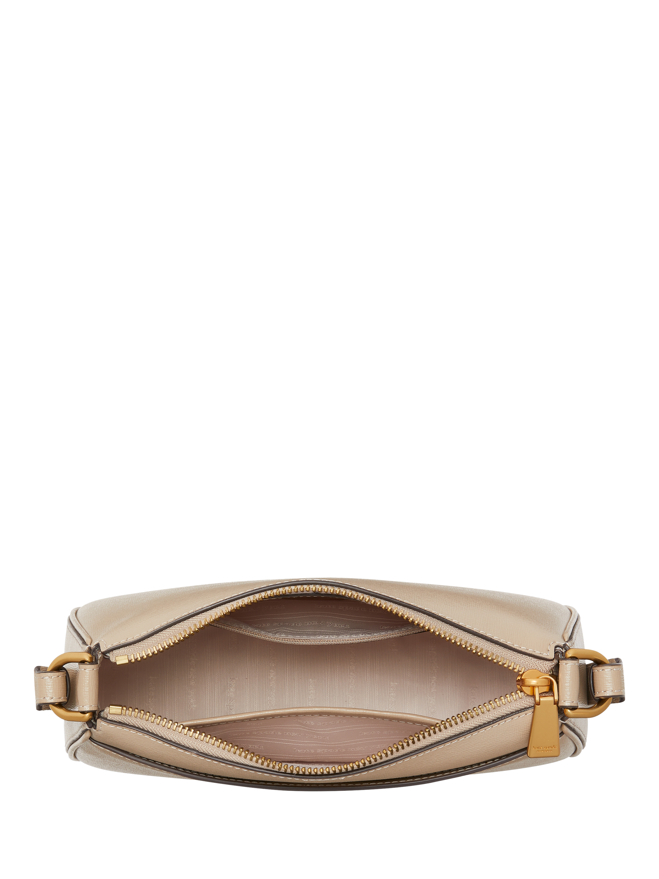 Product image 2 of 4, which shows kate spade new york Bleeker Leather Cross Body Bag, Timeless Taupe