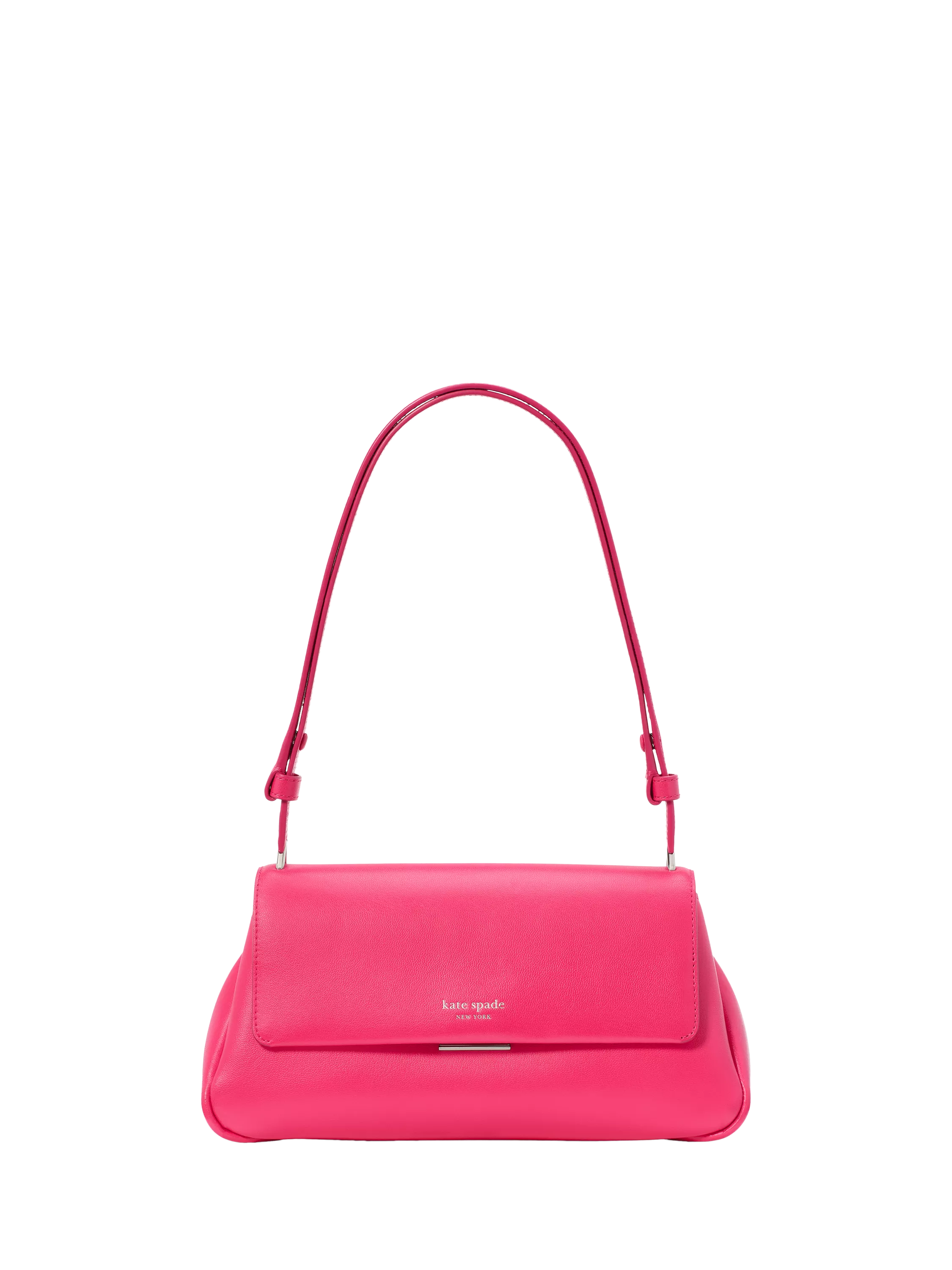 Kate Spade fushia wool sold tote clutch bag small