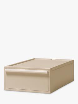 Like-it Stacking Storage Drawer, H16cm, Ecru