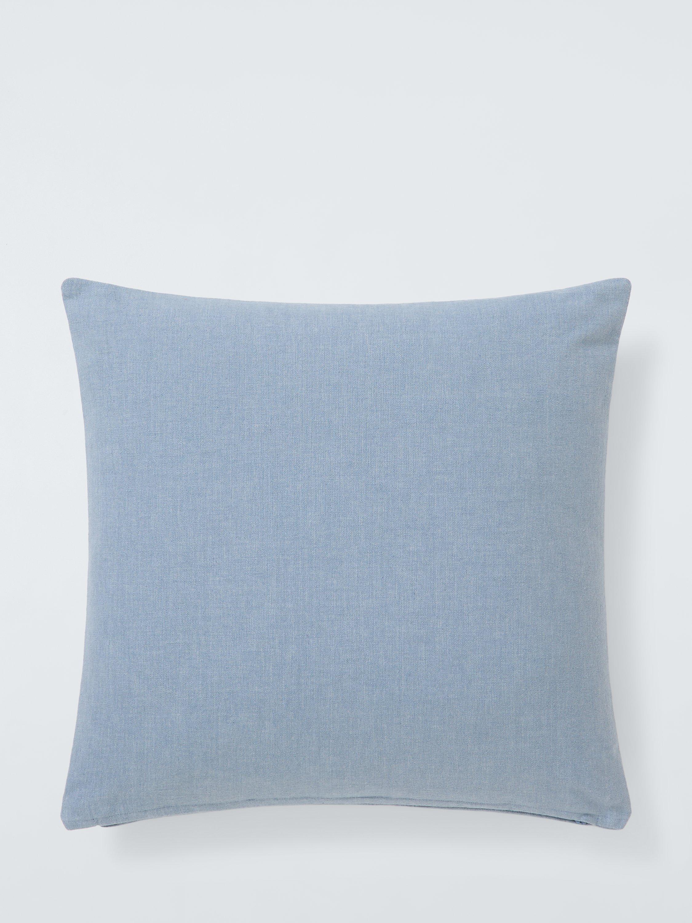 John lewis blue throw sale