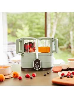 Babymoov Nutribaby+ Glass Baby Food Processor, Stone Blue - view 2, Stone Blue