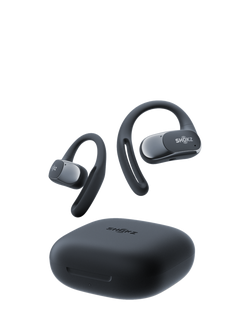 Shokz OpenFit Air Bluetooth True Wireless Open-Ear Headphones, Black