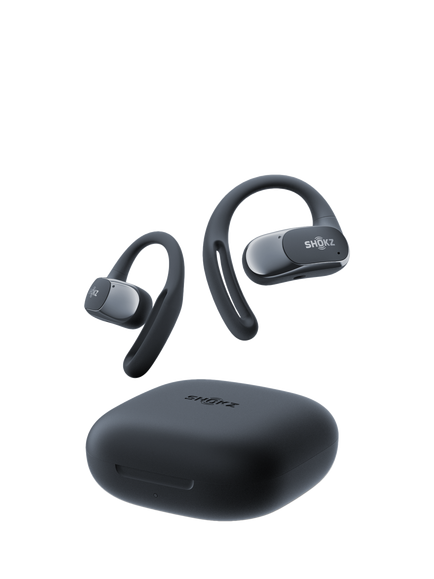 Shokz OpenFit Air Bluetooth True Wireless Open-Ear Headphones, Black