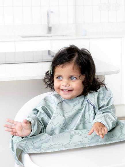 Bibado Coverall Weaning Bib, Dino - view 2, Dino