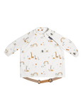 Bibado Coverall Weaning Bib, Safari