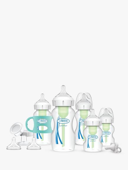 Dr. Brown's Anti-Colic Options+ Baby Bottle Essentials Gift Set, Multi