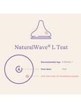 Lansinoh Natural Wave Fast Flow Teats, Pack of 2