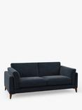 John Lewis Jura Grand 4 Seater Sofa, Dark Leg, Easy Clean Chenille Navy
