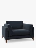 John Lewis Jura Snuggler, Dark Leg, Easy Clean Chenille Navy