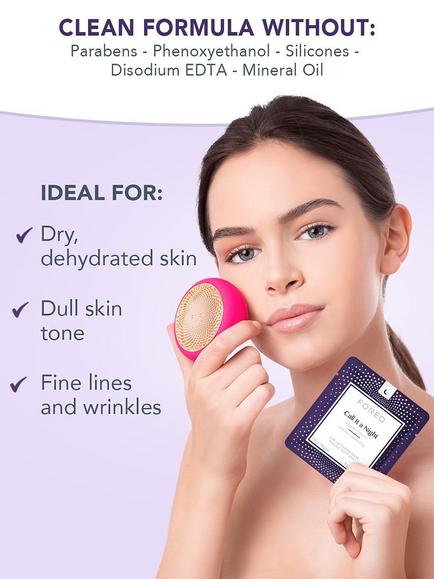 FOREO Call It A Night UFO Face Mask, Pack of 7 - view 2, Multi Multi