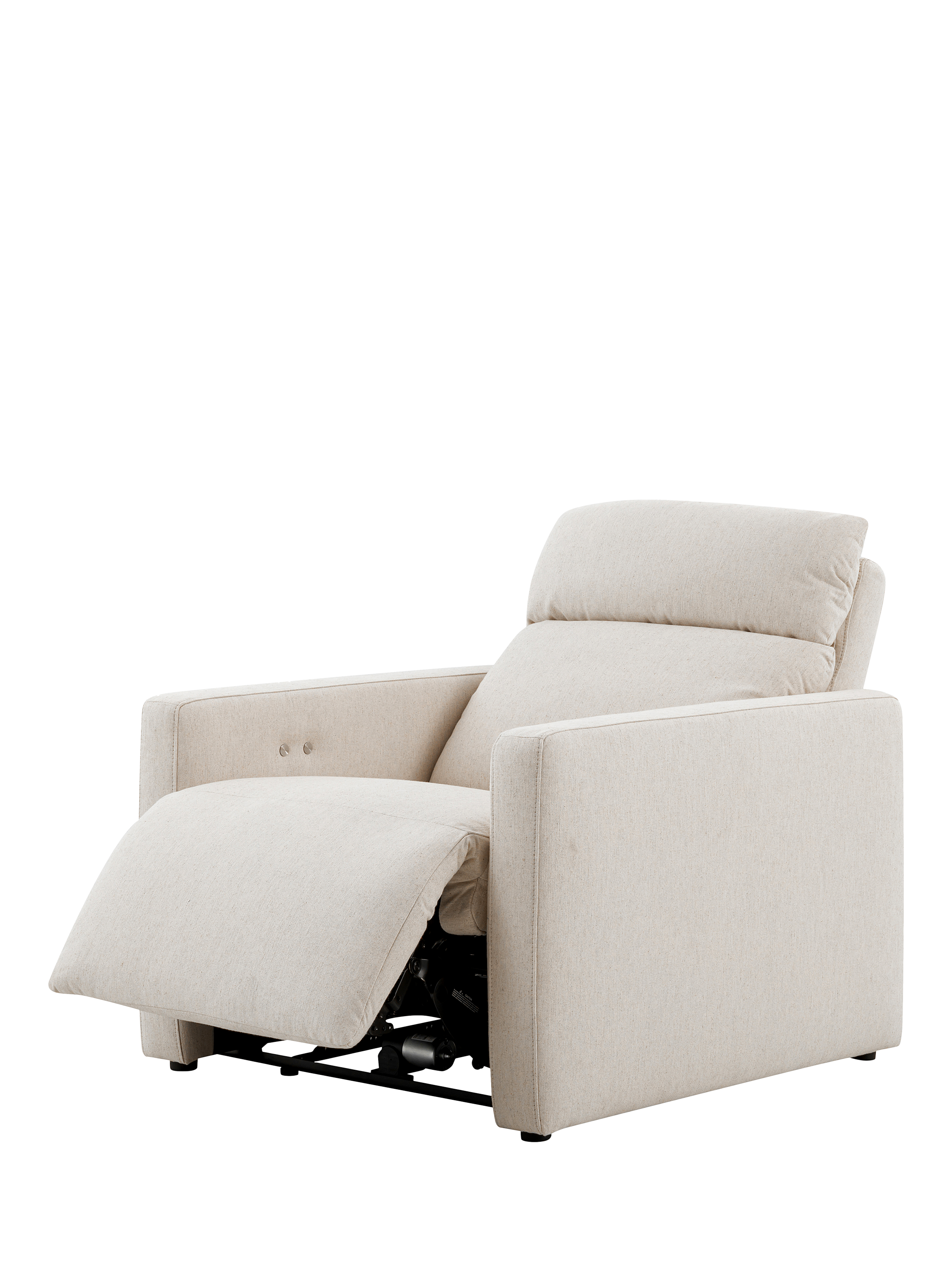 Ridley Range, Halo Ridley Recliner Chair, Easy Clean Natural Linen