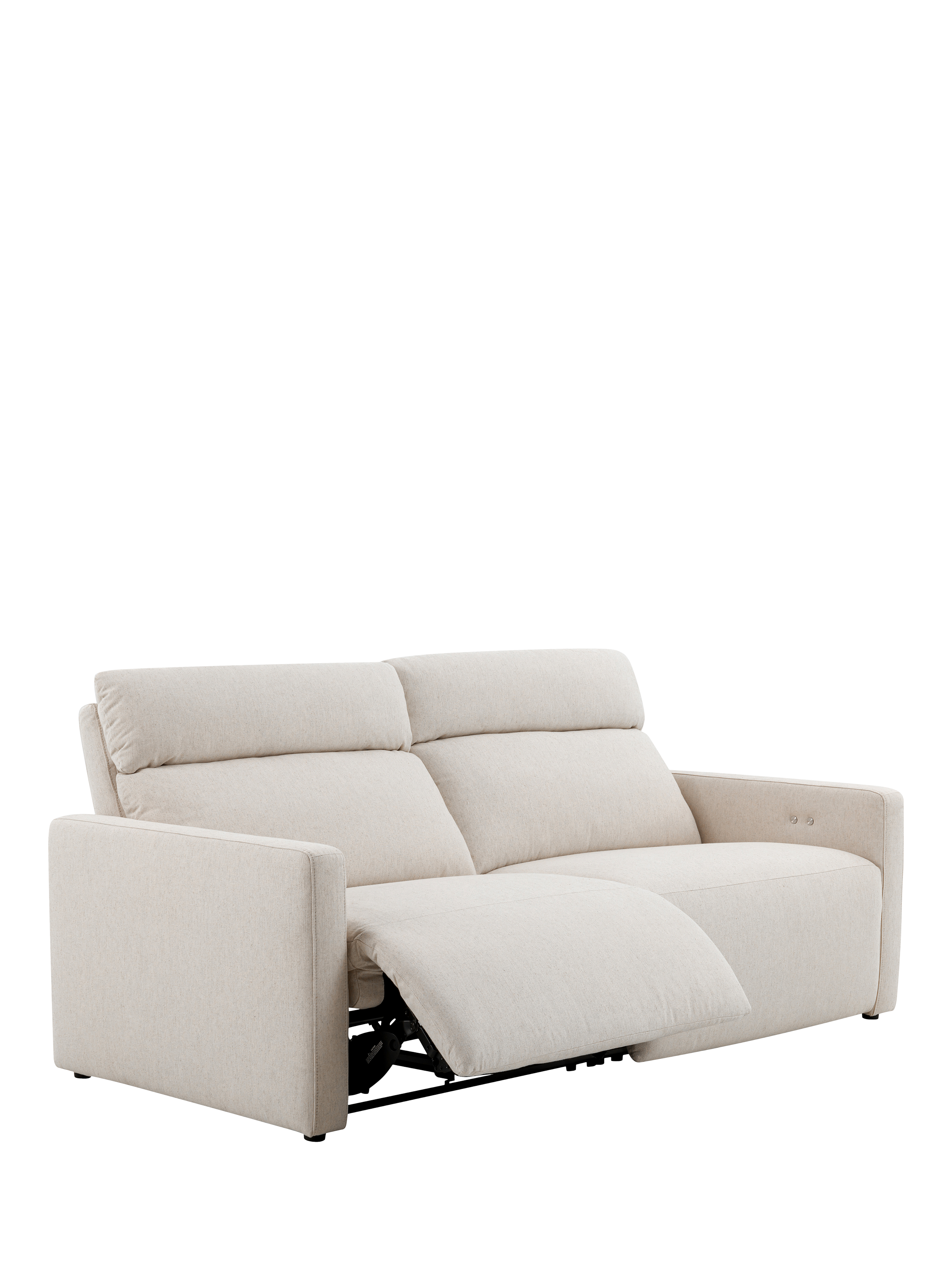Ridley Range, Halo Ridley Large 3 Seater Sofa, Easy Clean Natural Linen