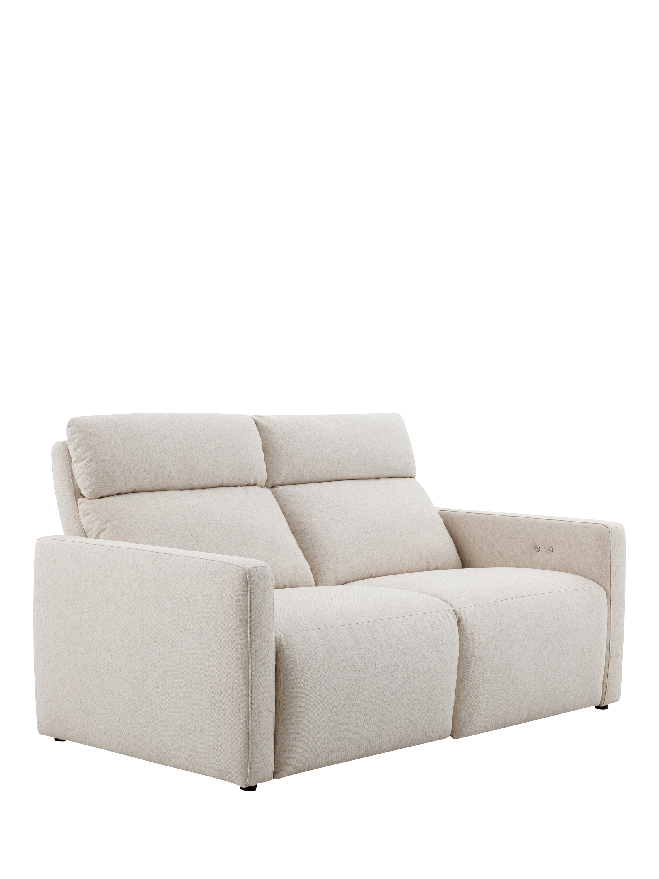 Ridley Range, Halo Ridely Medium 2 Seater Sofa, Easy Clean Natural Linen