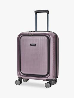 Rock Austin 8-Wheel 55cm Cabin Case, Purple