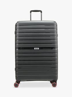 Rock Hydra Lite 8-Wheel 76cm Large Suitcase - view 2, Black