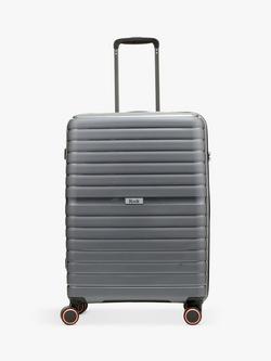Rock Hydra Lite 8-Wheel 65.5cm Medium Suitcase - view 2, Charcoal