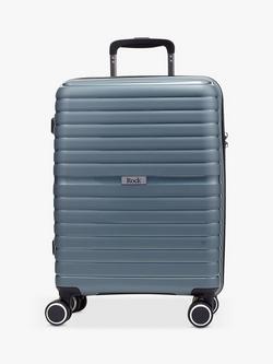 Rock Hydra Lite 8-Wheel 55cm Cabin Case - view 2, Blue