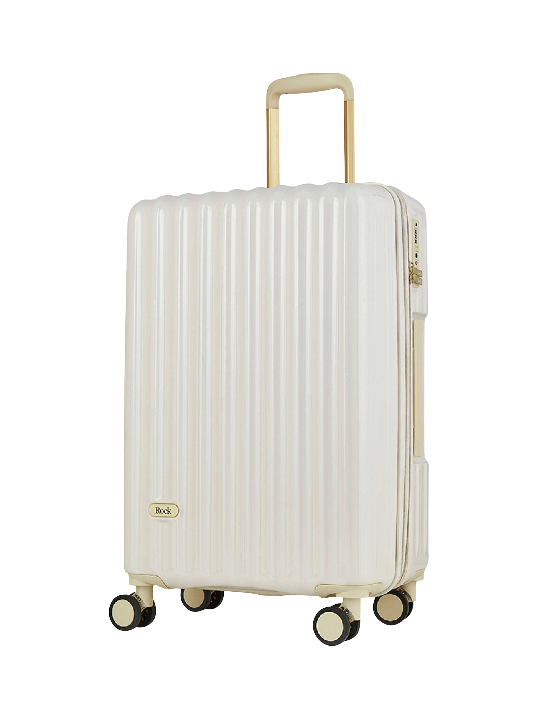 Rock Mayfair 8-Wheel 65cm Medium Suitcase, Navy