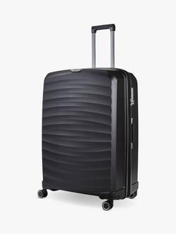 Rock Sunwave 8-Wheel Expandable Hard Shell Suitcase, Set of 3 - view 2, Black