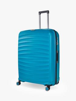 Rock Sunwave 8-Wheel Expandable Hard Shell Suitcase, Set of 3 - view 2, Blue