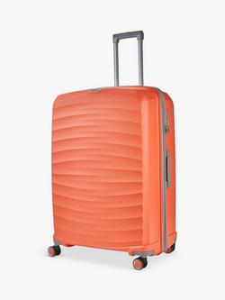 Rock Sunwave 8-Wheel Expandable Hard Shell Suitcase, Set of 3 - view 2, Peach