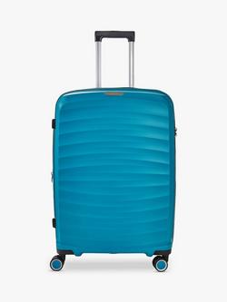 Rock Sunwave 8-Wheel 66cm Expandable Medium Suitcase - view 2, Blue