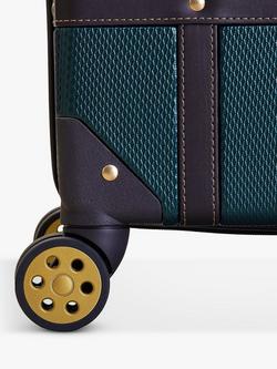 Rock Vintage 8-Wheel 68cm Medium Suitcase - view 2, Emerald Green
