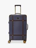 Rock Vintage 8-Wheel 68cm Medium Suitcase, Navy