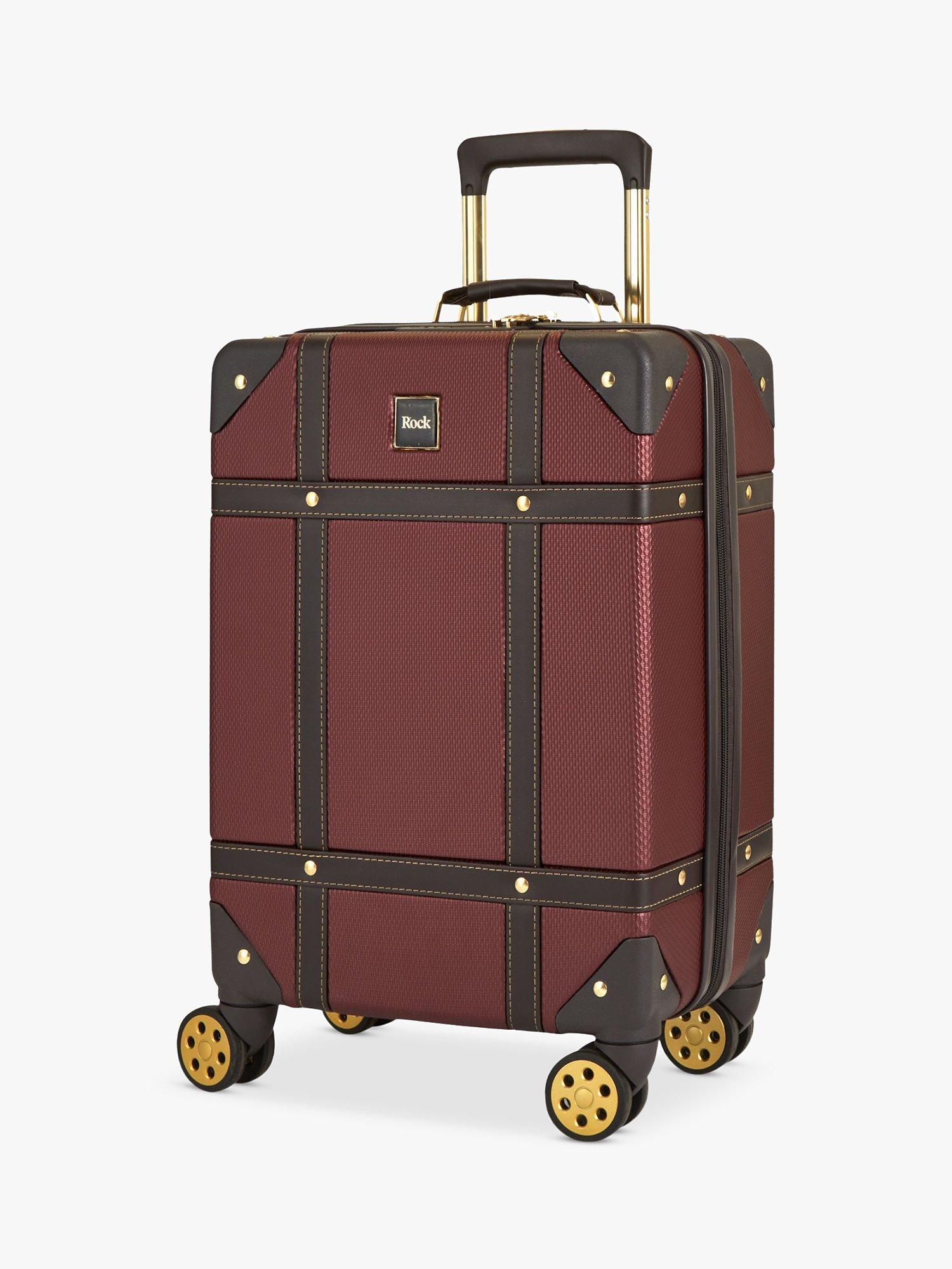 Rock Vintage 8 Wheel 55cm Cabin Case