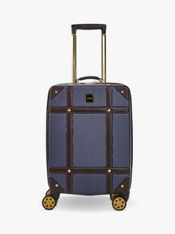 Rock Vintage 8-Wheel 55cm Cabin Case - view 2, Navy
